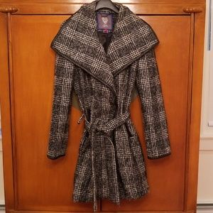 Faux leather Car coat